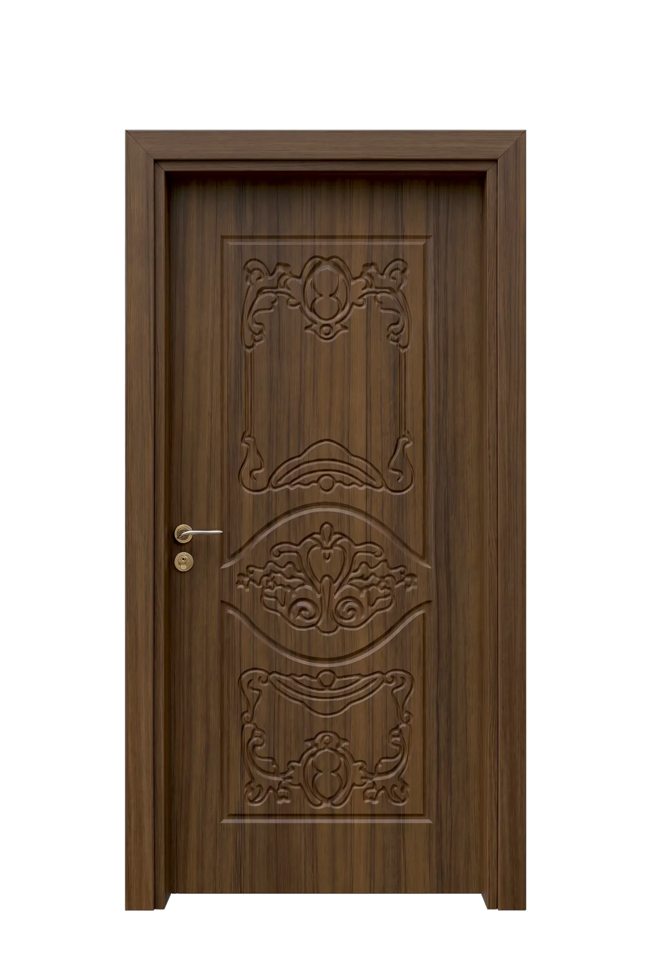 Composite Door KD-109 (White, 203cm, 90cm, HoneyComb)