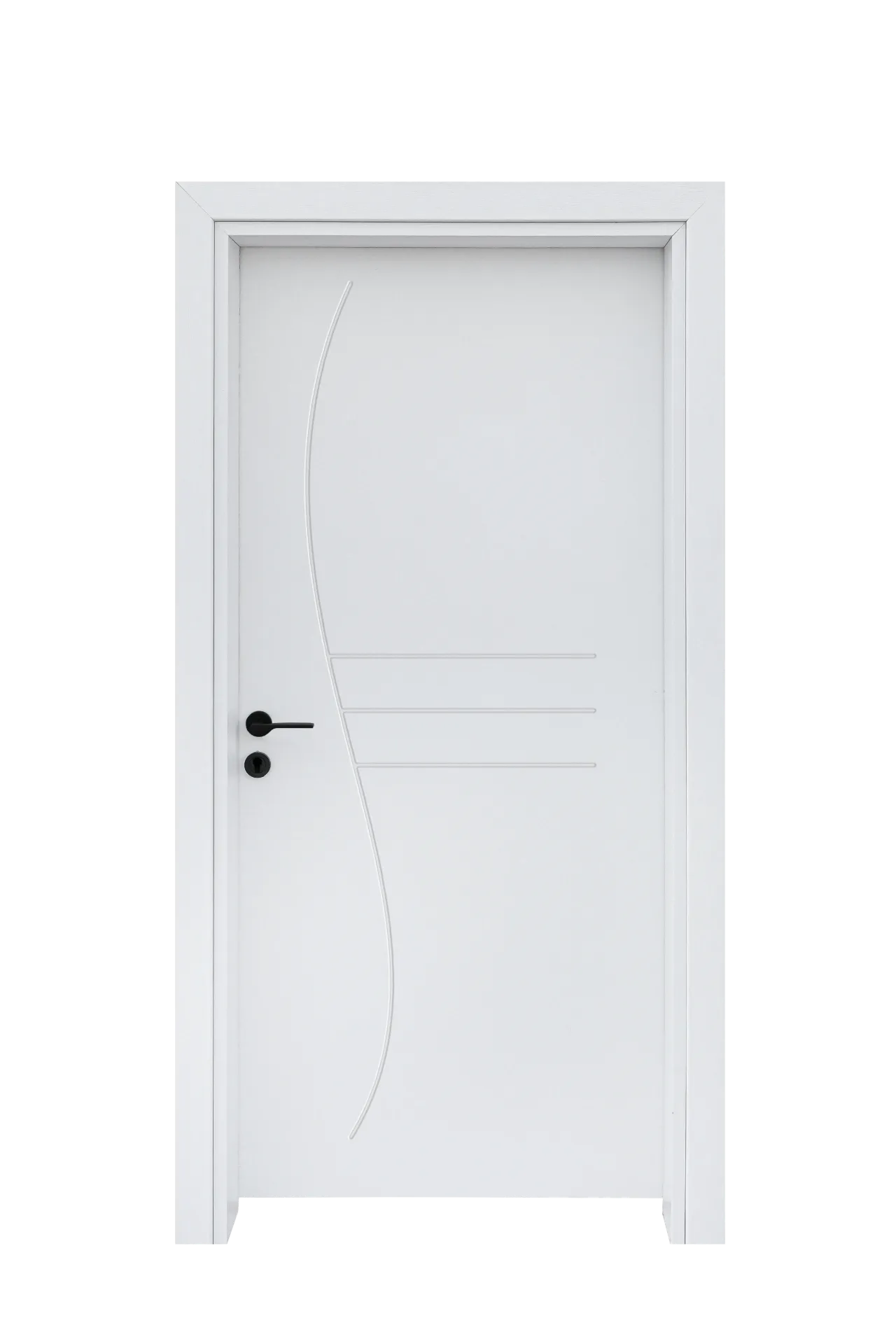 Composite Door KD-128 (White, 203cm, 90cm, HoneyComb)