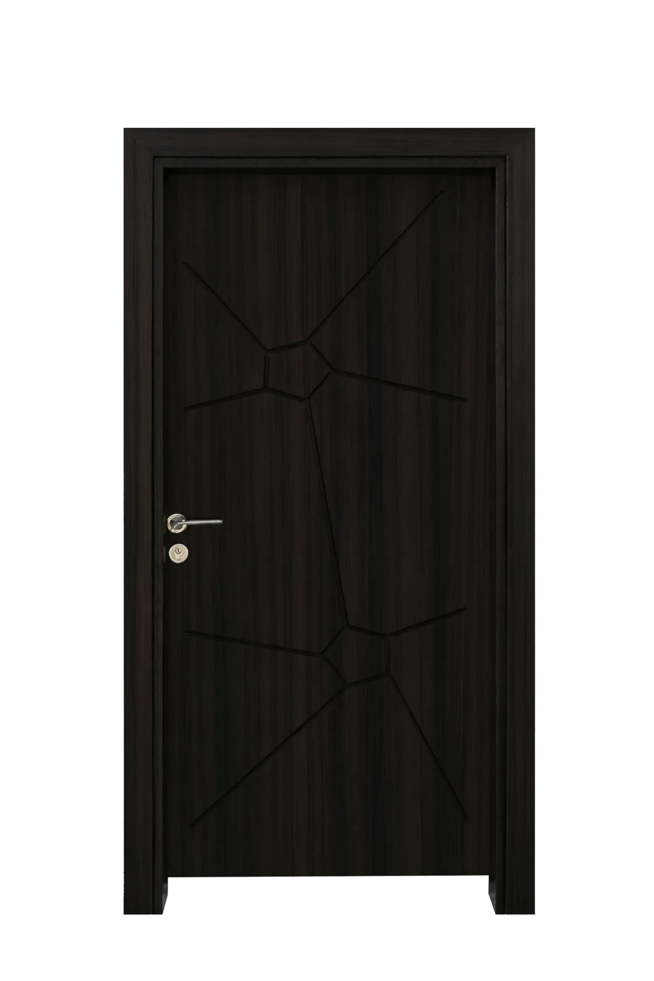 Composite Door KD-124 (White, 203cm, 90cm, HoneyComb)